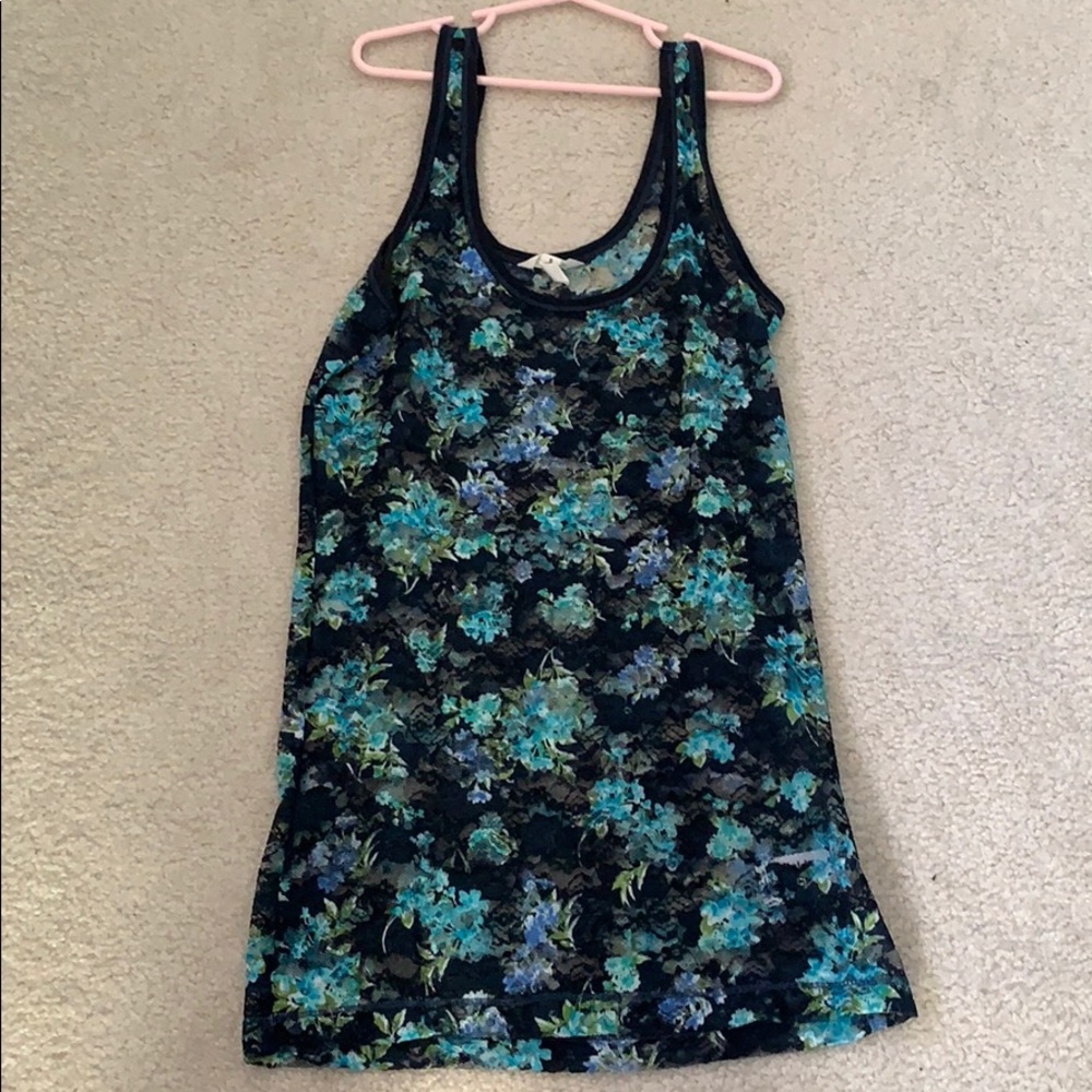 Aeropostale floral tank